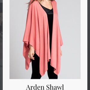 New Peach Clothing Arden Shawl Ruana Sweater Poncho Cardigan